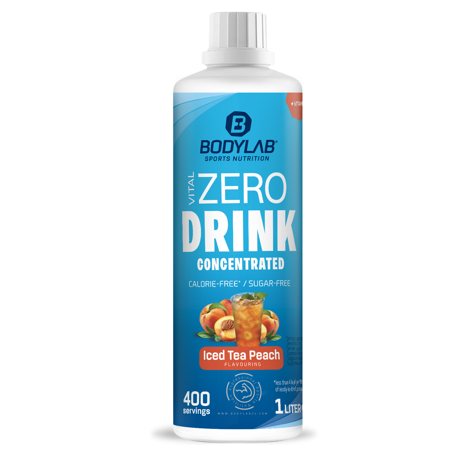 Vital Zero Drink (1000ml) Eistee-Pfirsich