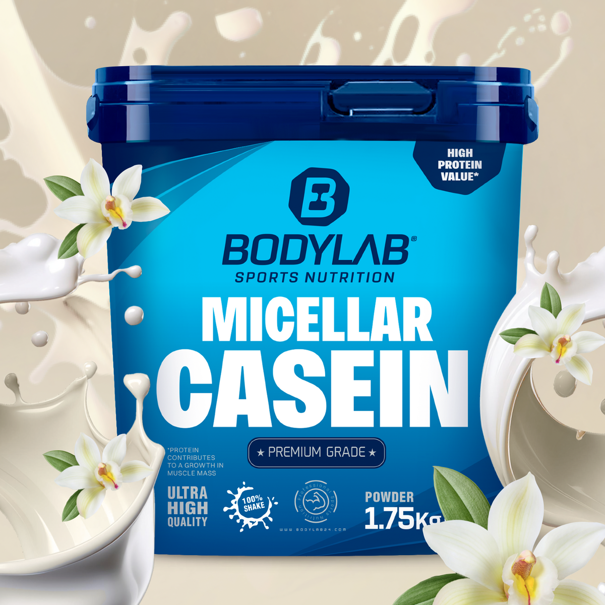 Casein Micellar (1750g) Vanille