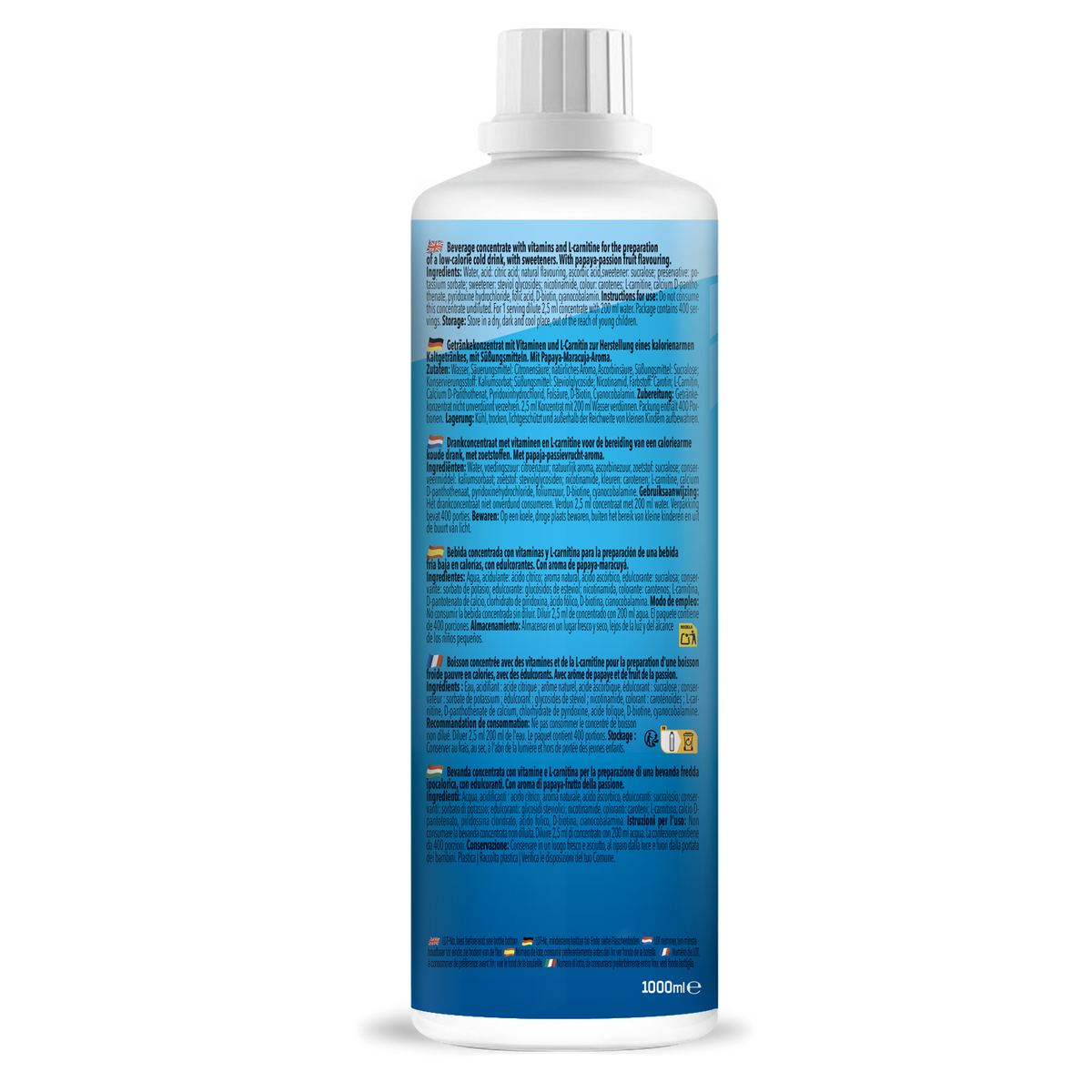 Vital Zero Drink (1000ml) Papaya Maracuja
