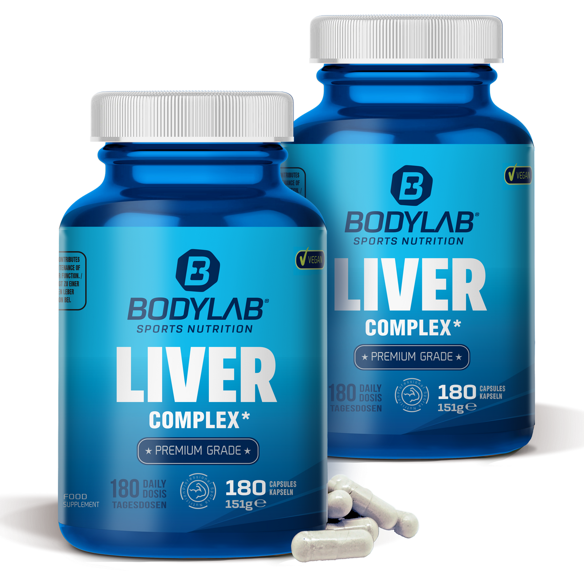 2 x Liver Complex (180 Kapseln)
