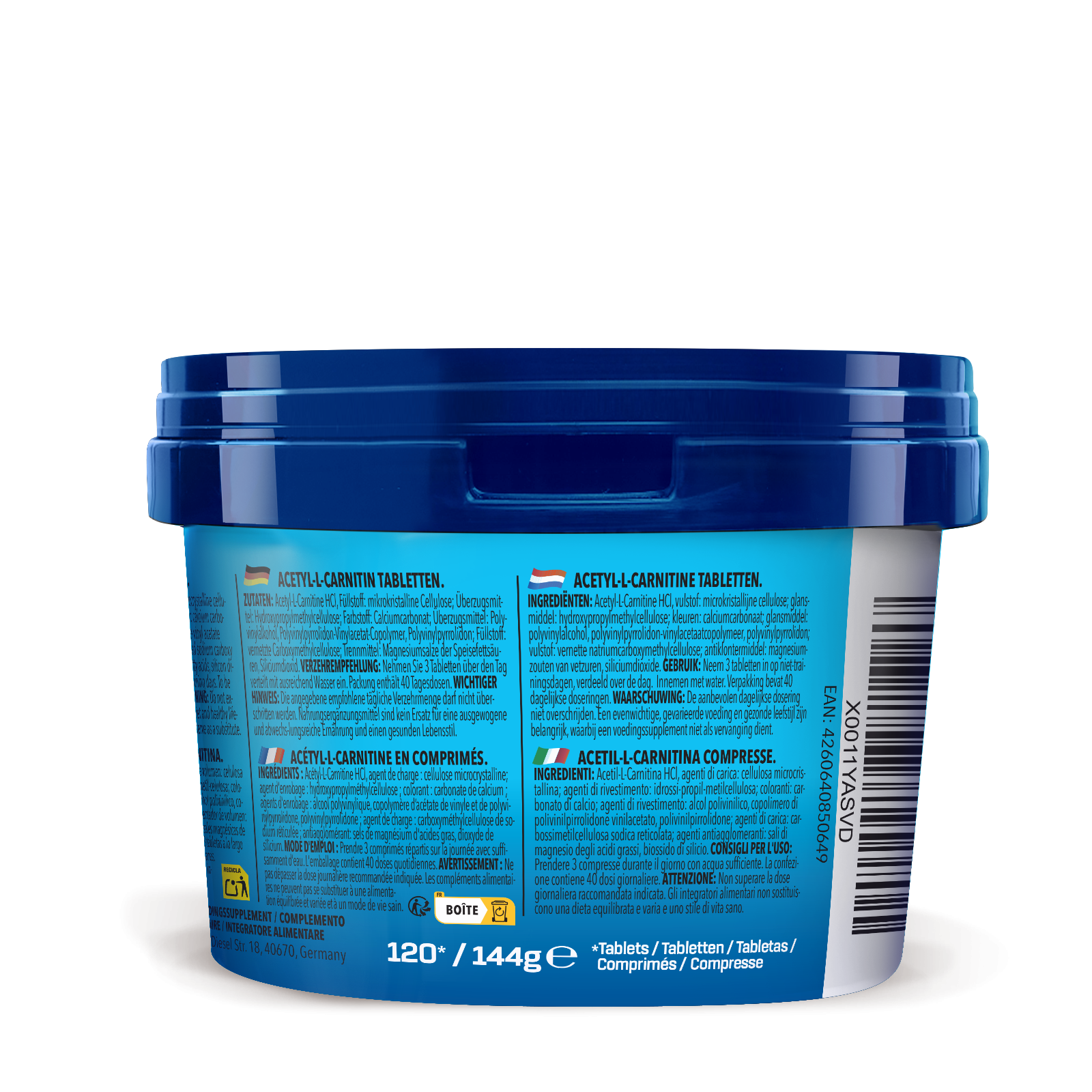 Acetyl L-Carnitine (120 Tabletten)