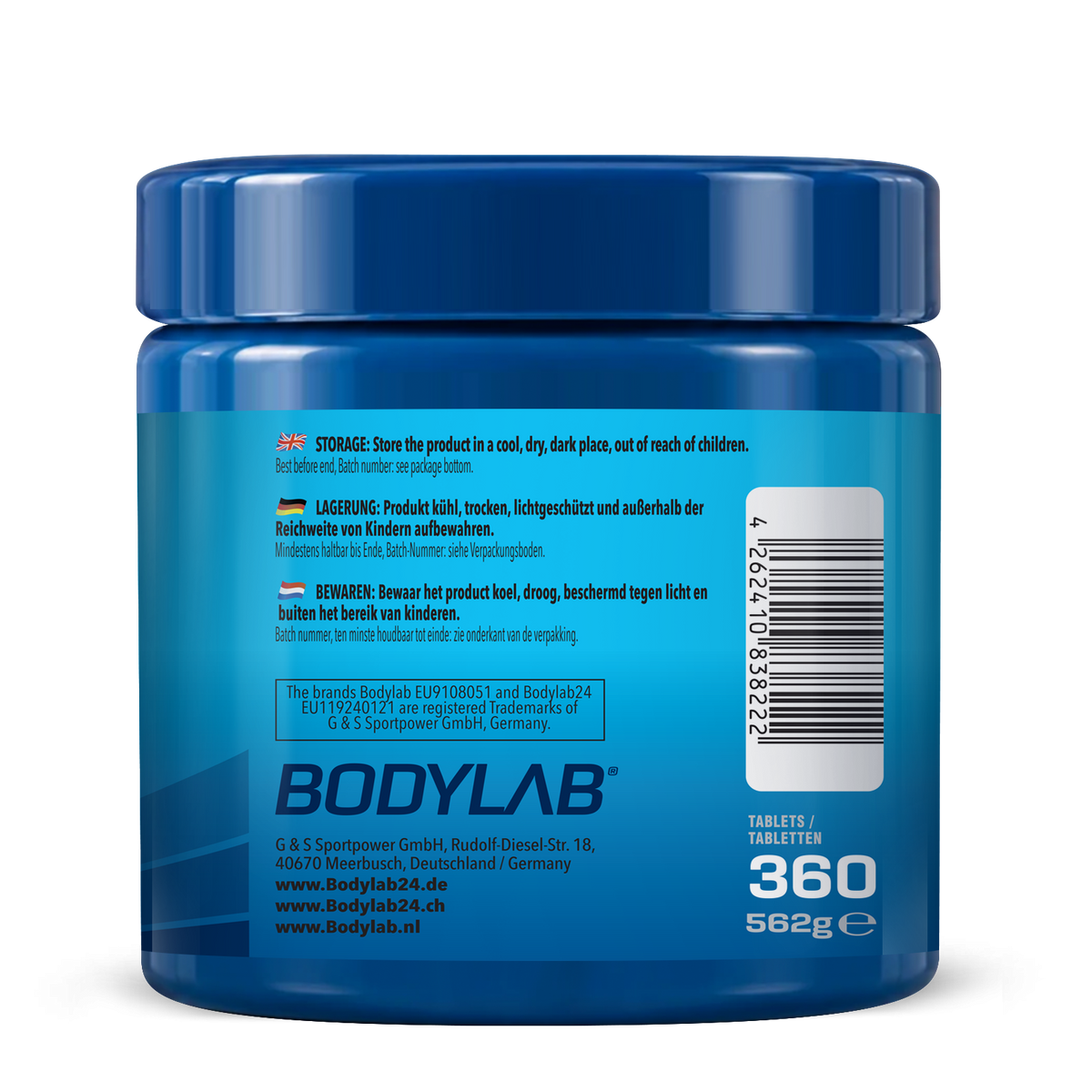 Magnesium Bisglycinate (360 Kapseln)