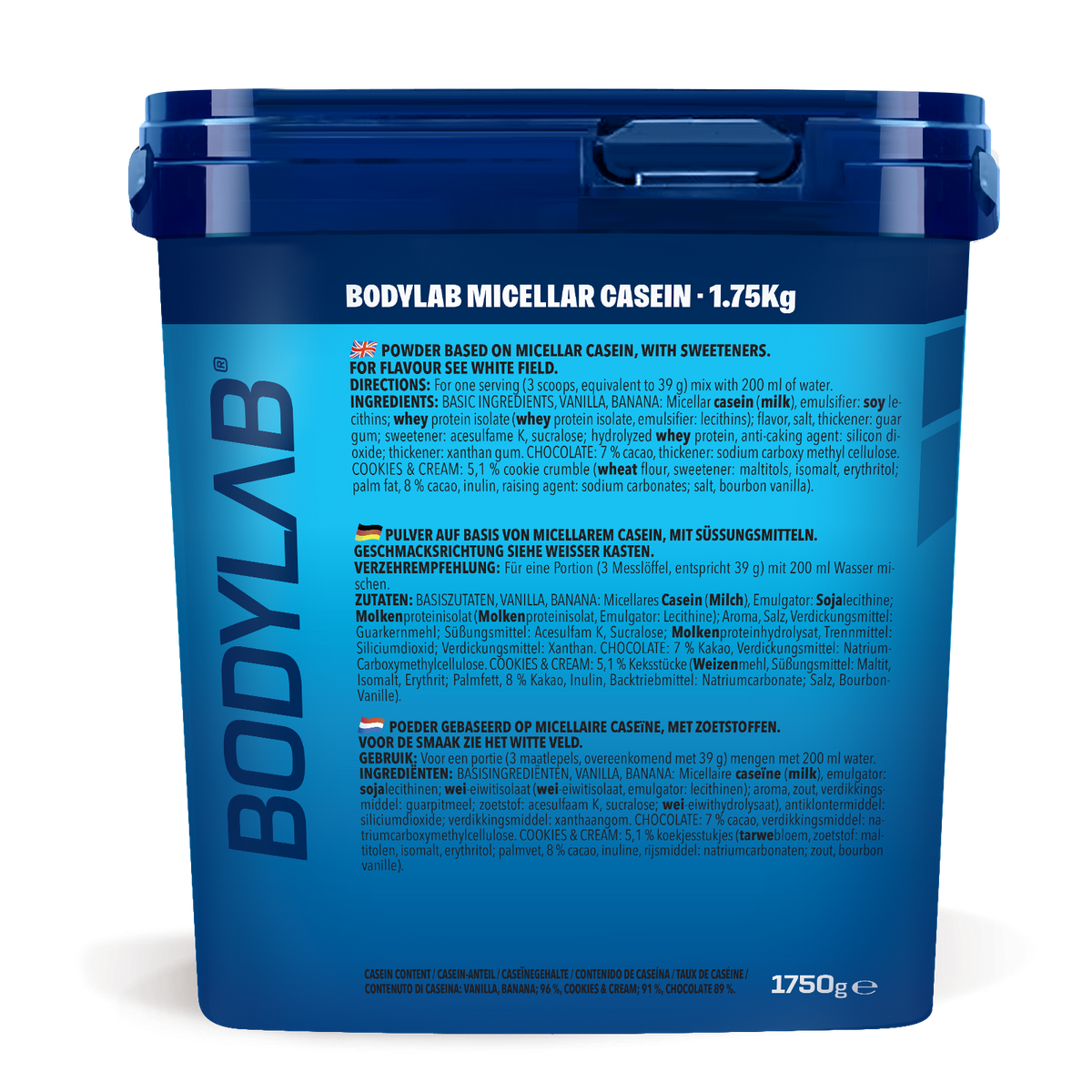 Casein Micellar (1750g) Vanille