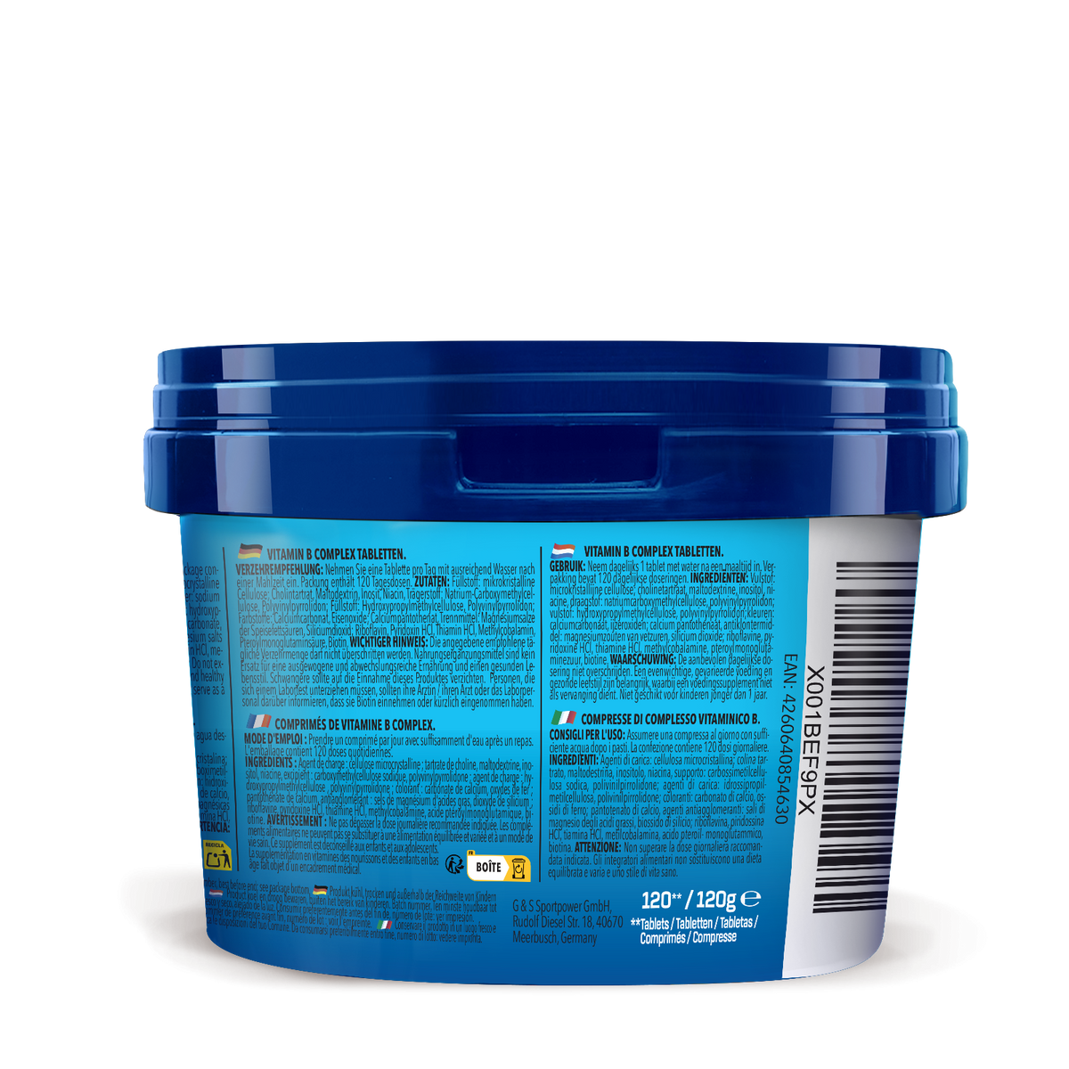 Vitamin B Komplex (120 Tabletten)