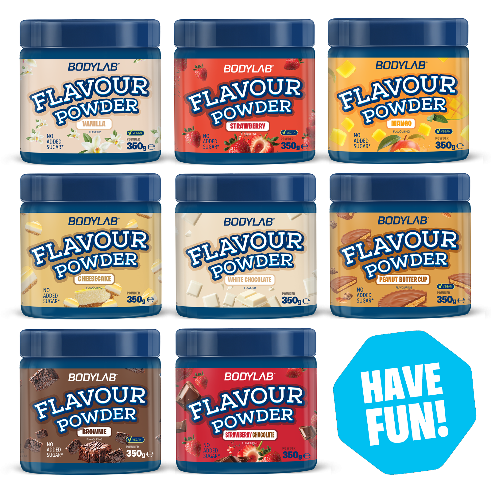 2 x Flavour Powder (350g)