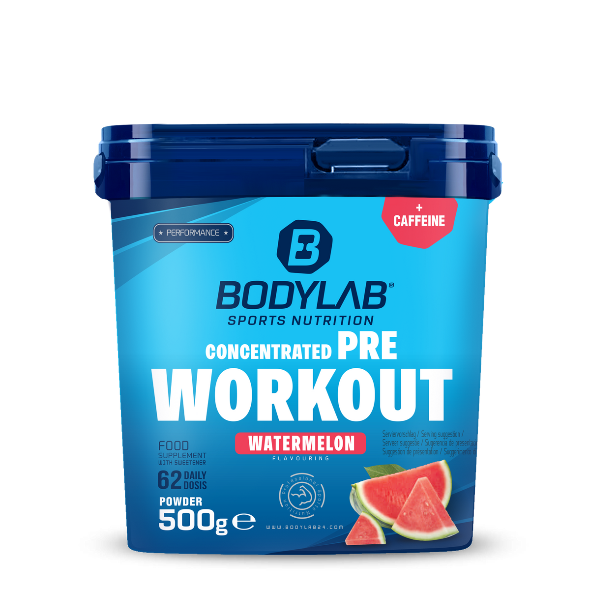 Concentrated Pre Workout (500g) Wassermelone