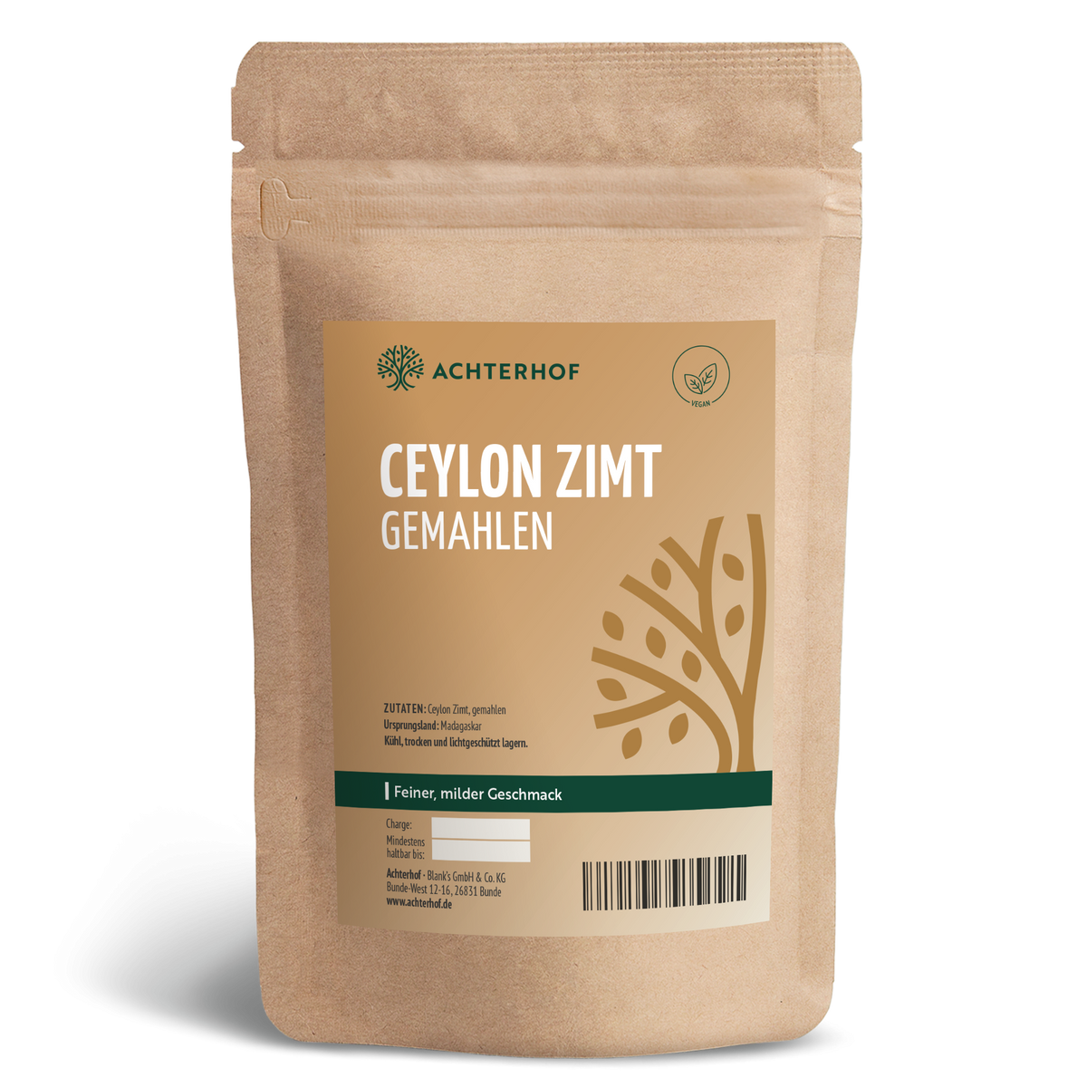 Ceylon Zimt gemahlen (1000g)