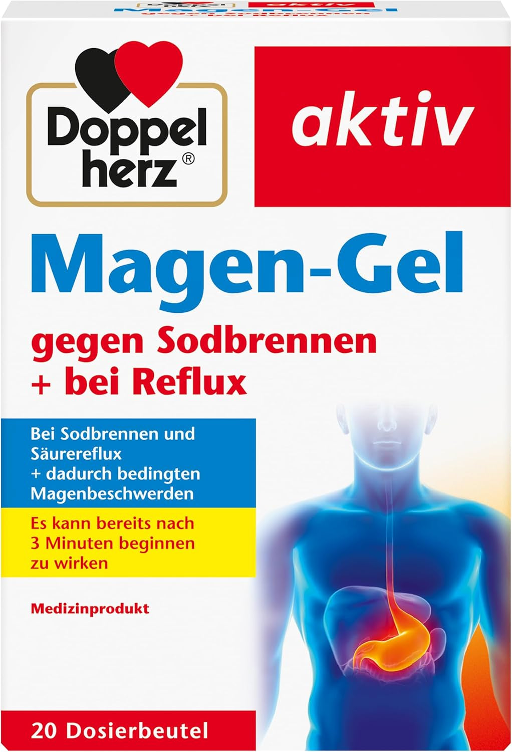 ph handschuhe dm Magen-Gel gegen Sodbrennen + bei Reflux (20x10ml)