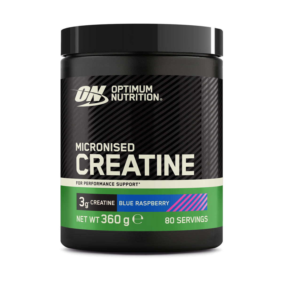 Micronised Creatine Powder Flavored (360g) Blue Raspberry