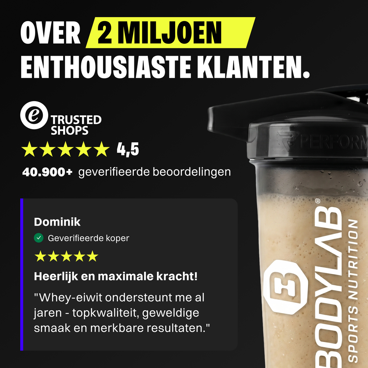 Whey Protein Probierboxen (8 Proben je 30g)