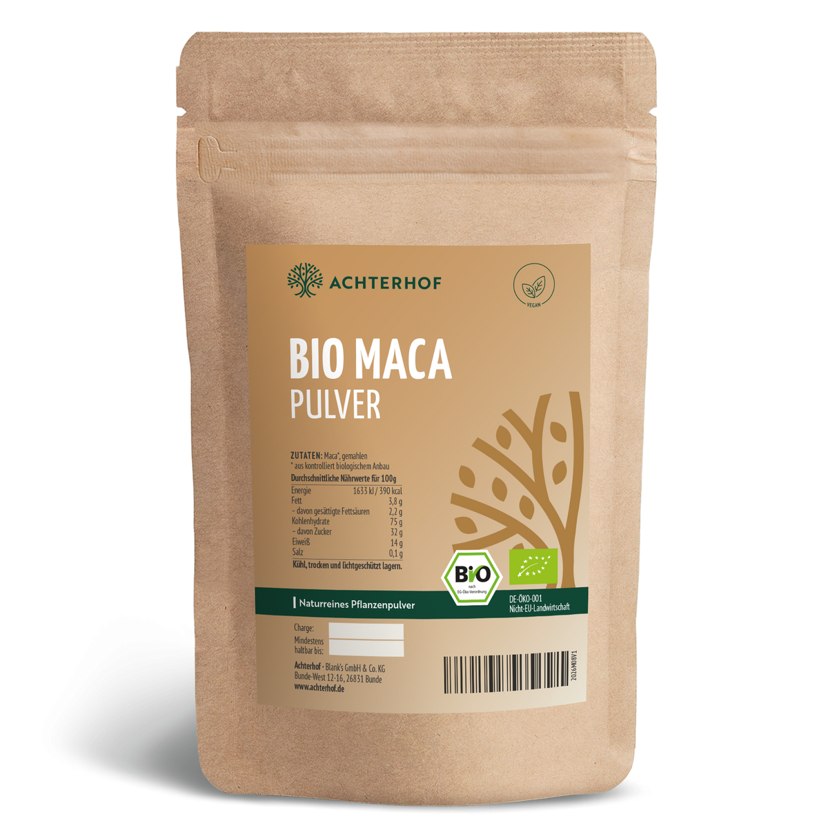 Maca Pulver Bio (1000g)