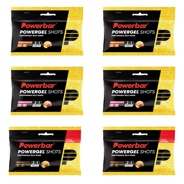 6 x Powergel Shots (6x60g)