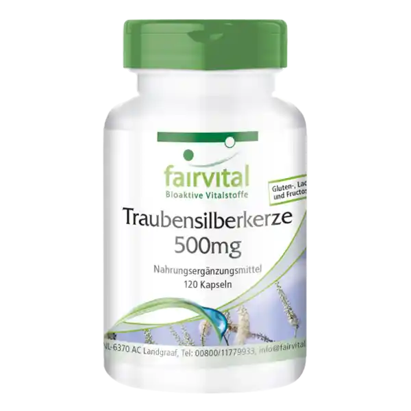Traubensilberkerze Extrakt (120 Kapseln)