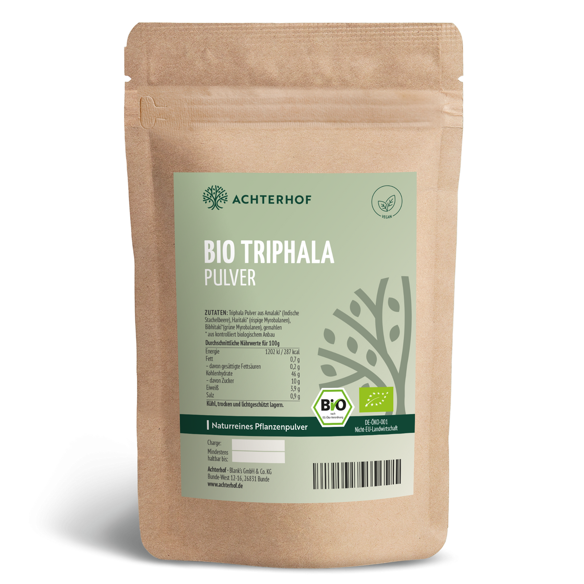Bio Triphala Pulver (250g)