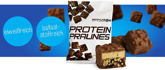 Protein Pralines, Bodylab24 FitFoods