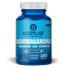 Ashwagandha + Magnesium - Zinc - Vitamin B6 (120 Kapseln)