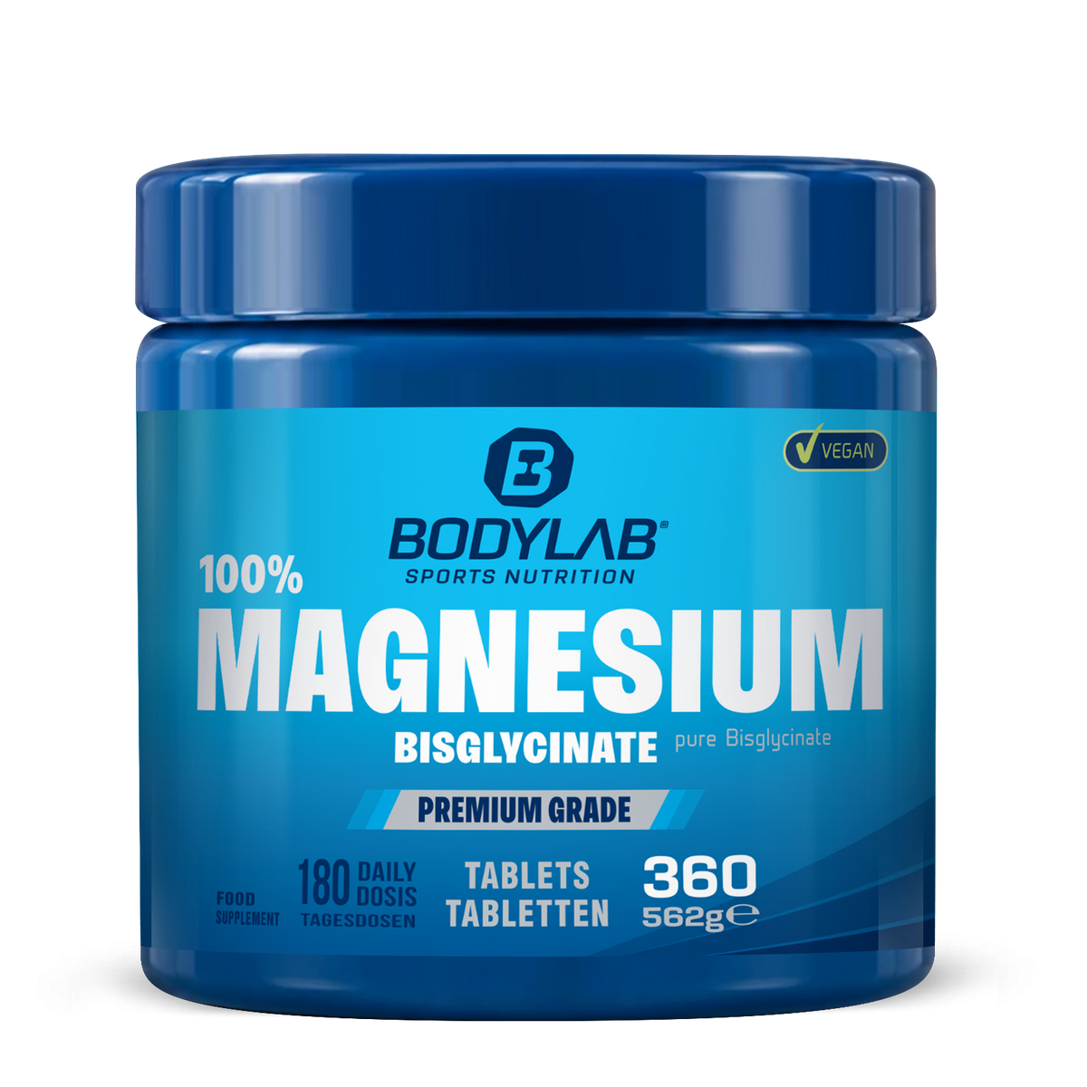Magnesium Bisglycinate (360 Kapseln)