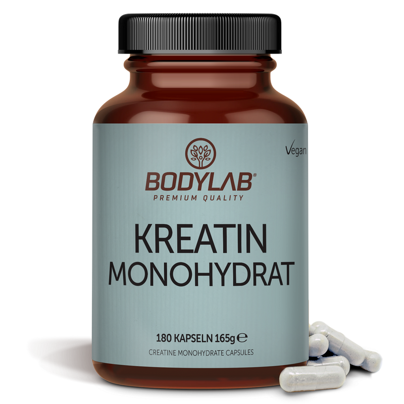 BODYLAB Kreatin Monohydrat (180 Kapseln) – Originalverpackung