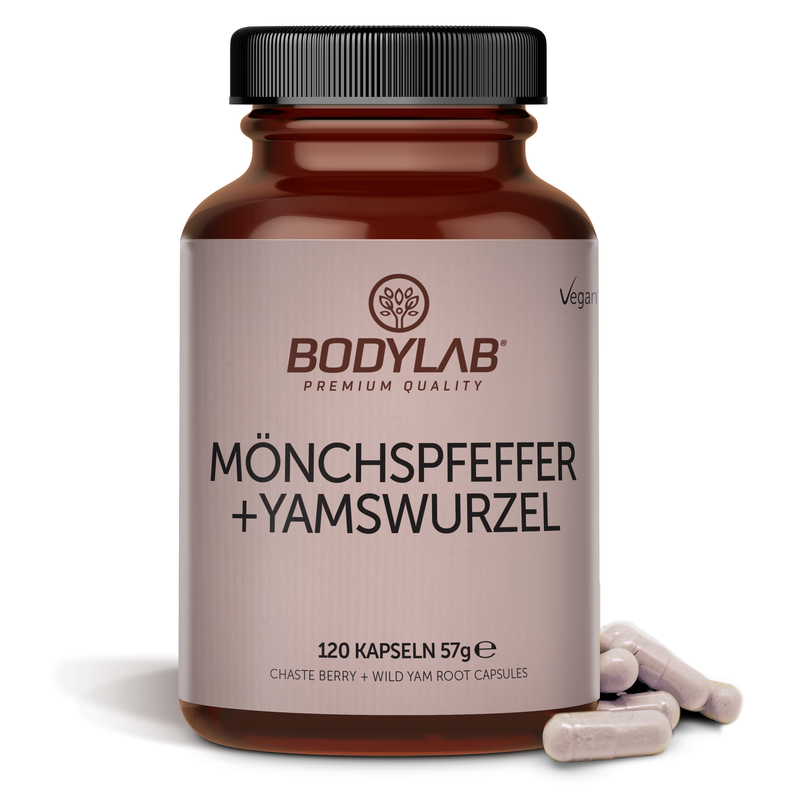 Mönchspfeffer + Yamswurzel (120 Kapseln)