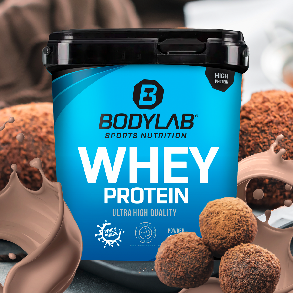 Whey Protein (1000g) Chunky Rum Ball
