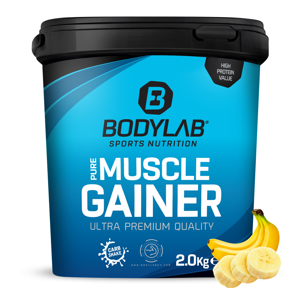 Pure Muscle Gainer (2000g) Banane