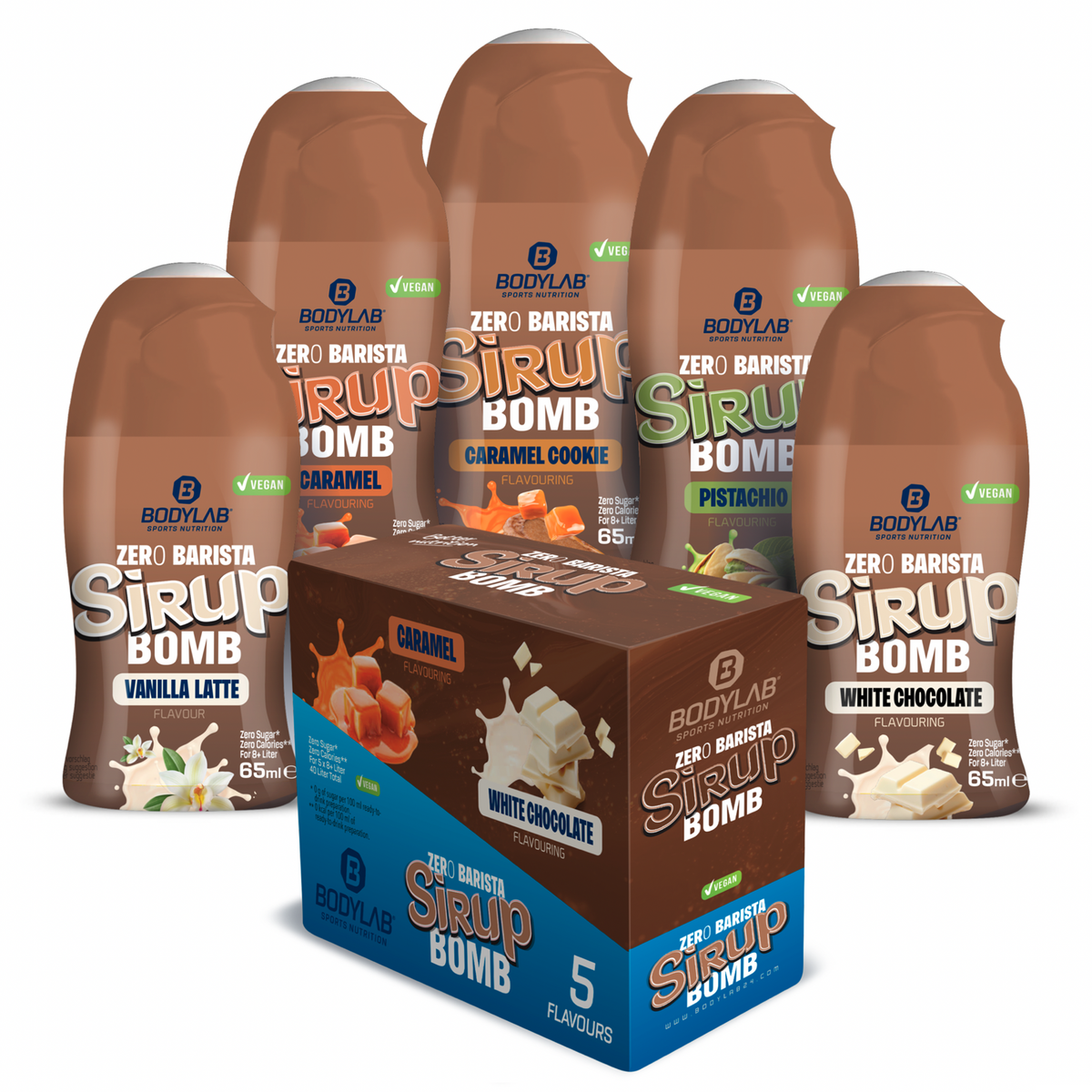 ZERO Barista Sirup Bomb Box (5x65g)