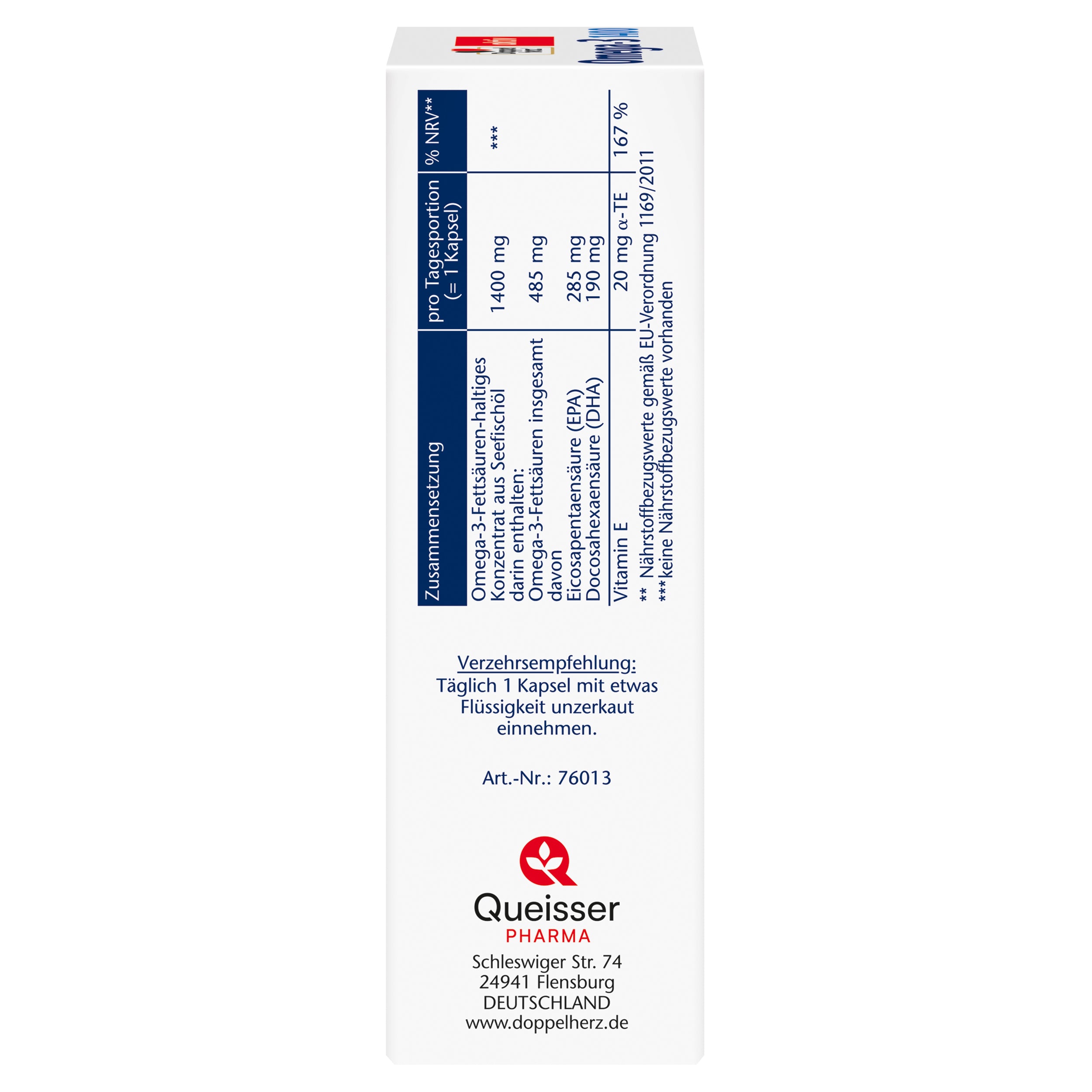 Omega-3 1400mg (30 Kapseln)