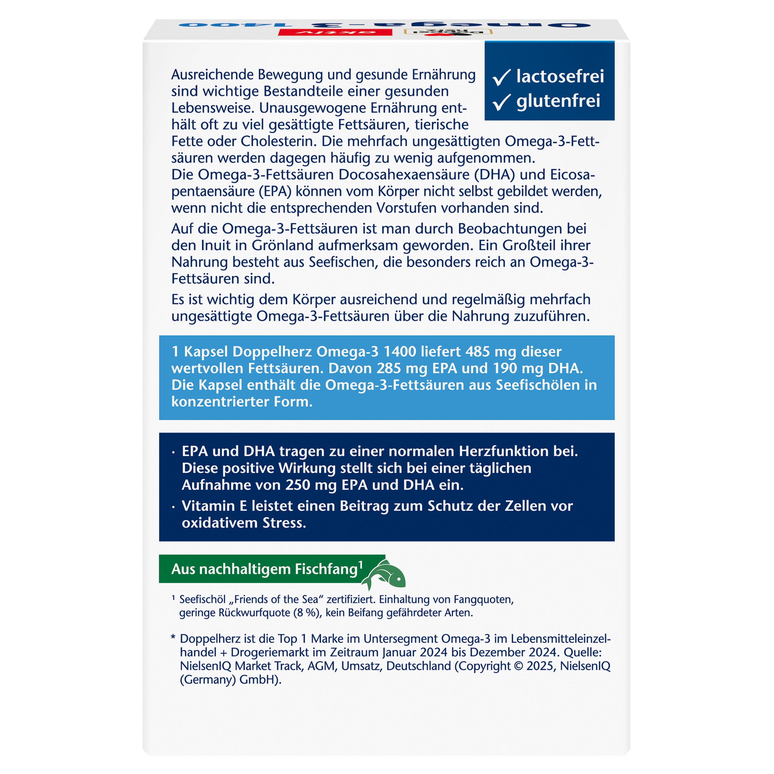Omega-3 1400mg (30 Kapseln)