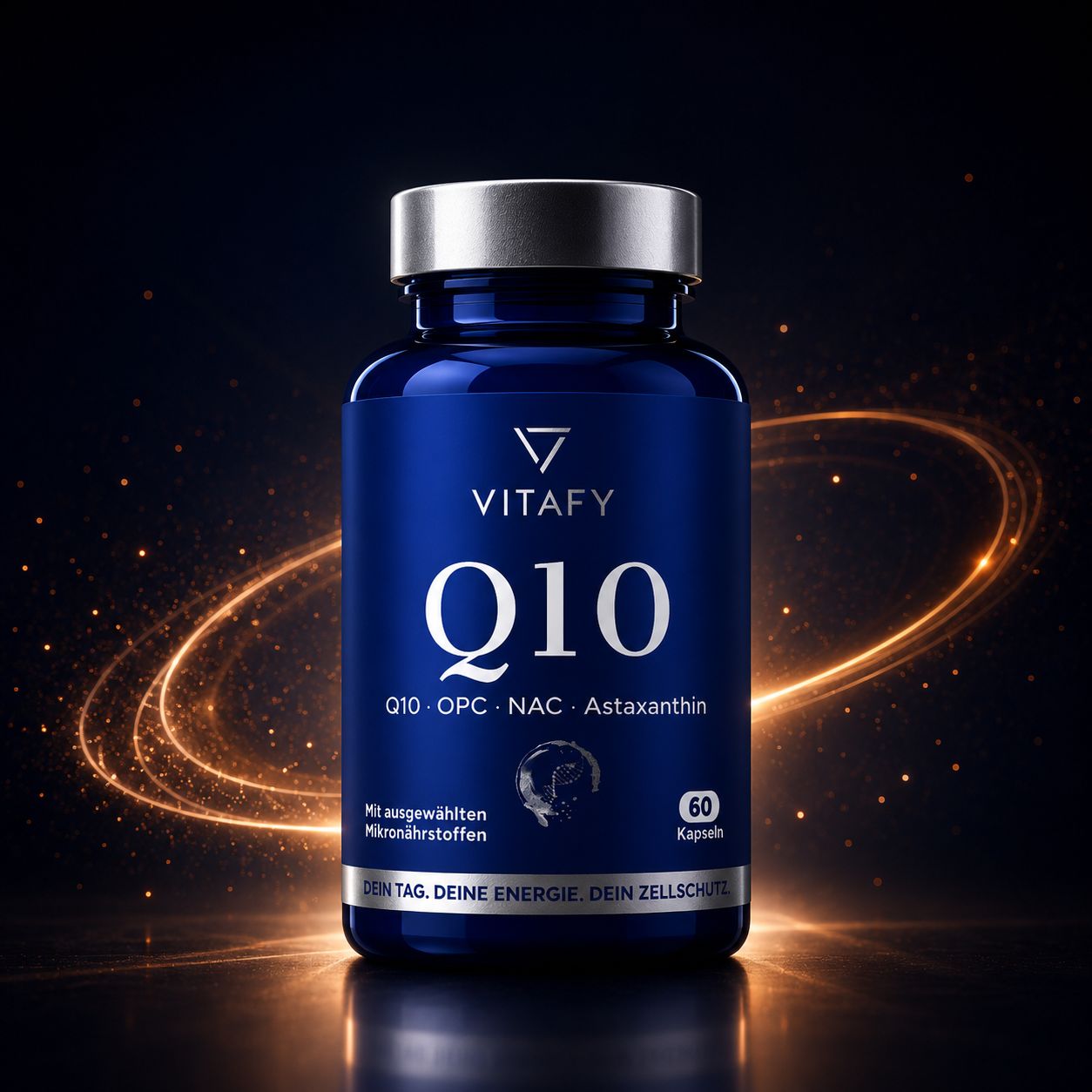 Q10 Zellschutz Komplex mit OPC, NAC und Astaxanthin (60 Kapseln)