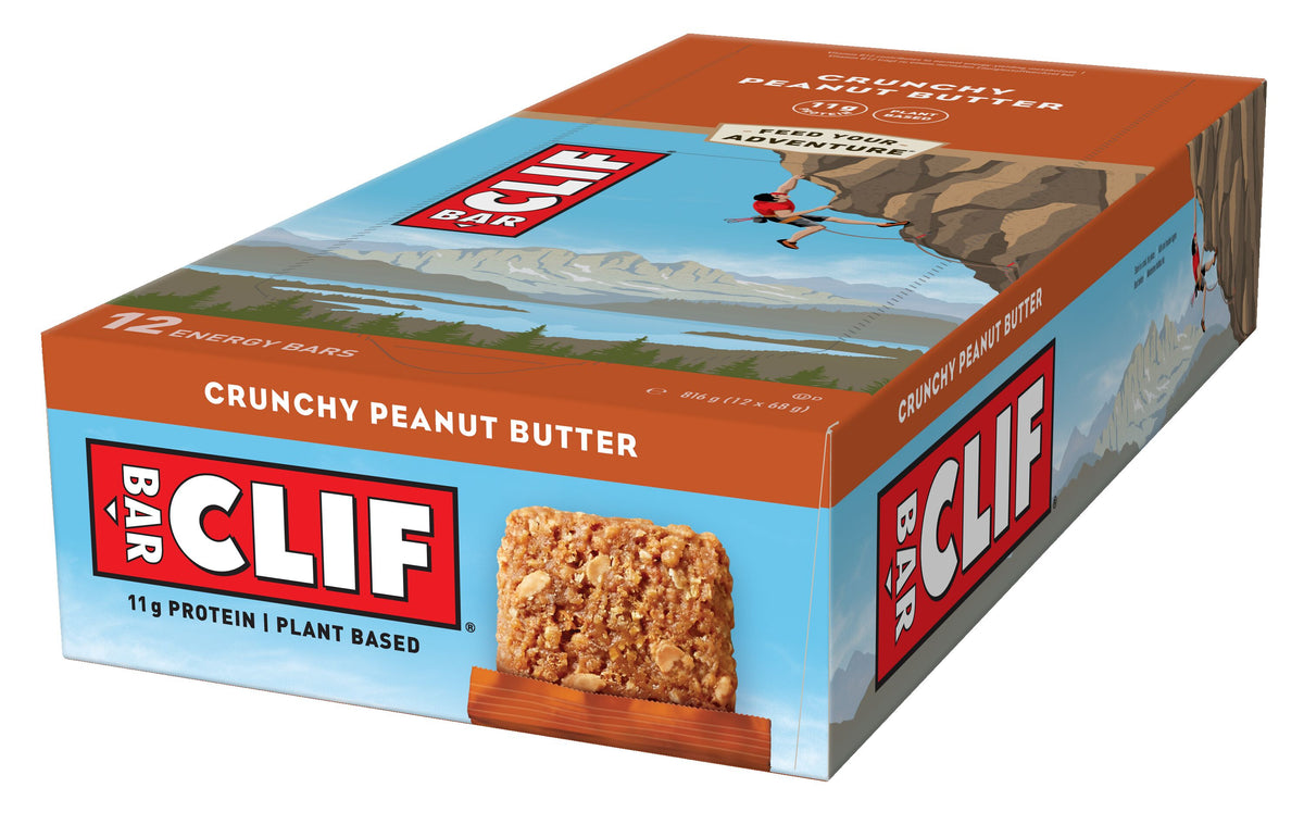 Clif Bar (12x68g) Crunchy Peanut Butter