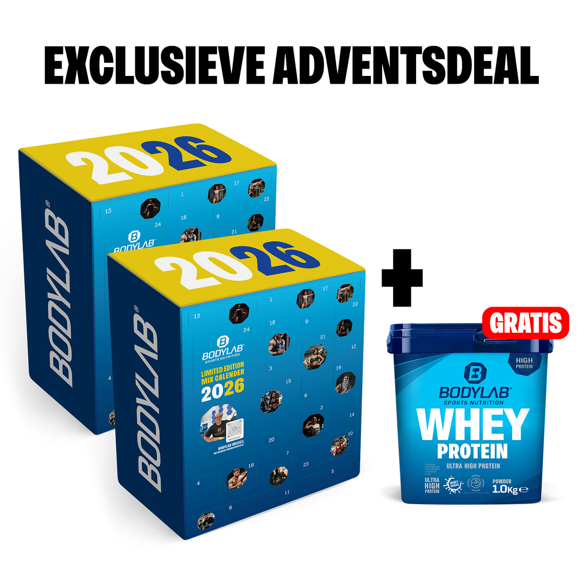Advents-Deal: Mix Adventskalender + GRATIS Whey