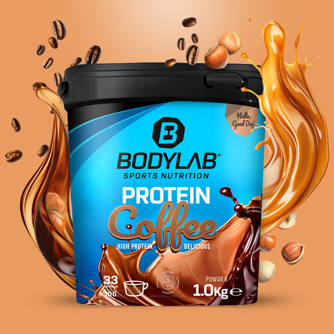 Protein Coffee Haselnuss-Caramel
