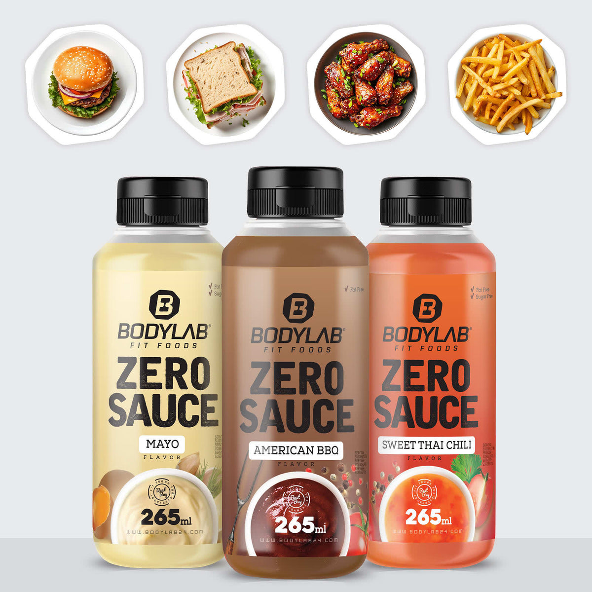 Zero Saucen 3er Set (3x265ml)