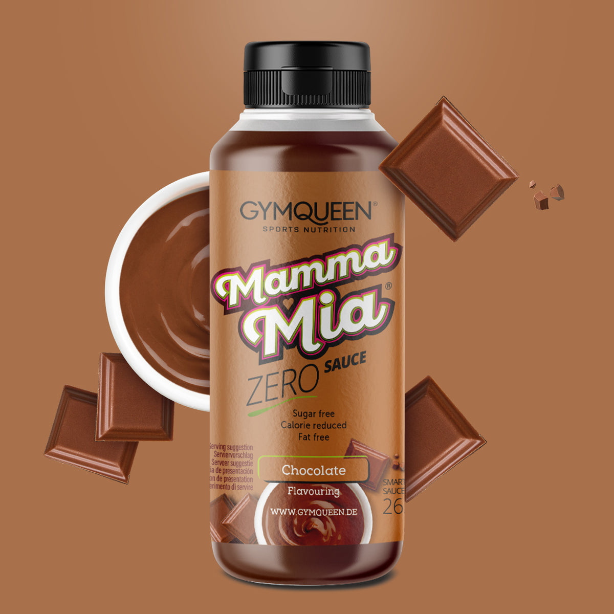 Mamma Mia Zero Saucen (265ml) Schokolade