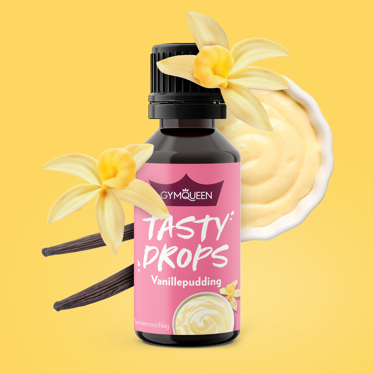 Tasty Drops (30ml) Vanillepudding