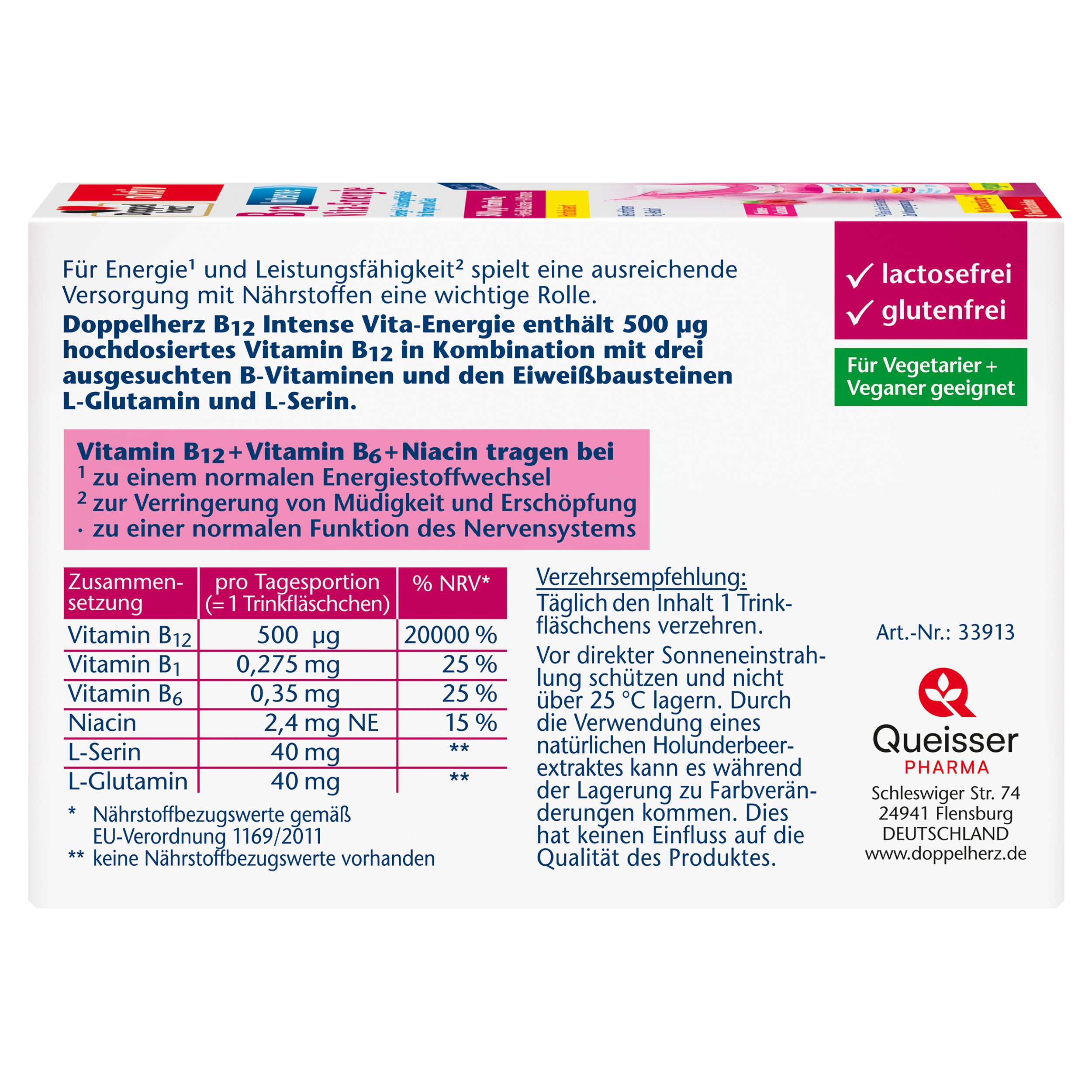 B12 Vita-Energie Trinkampullen (8x10ml)