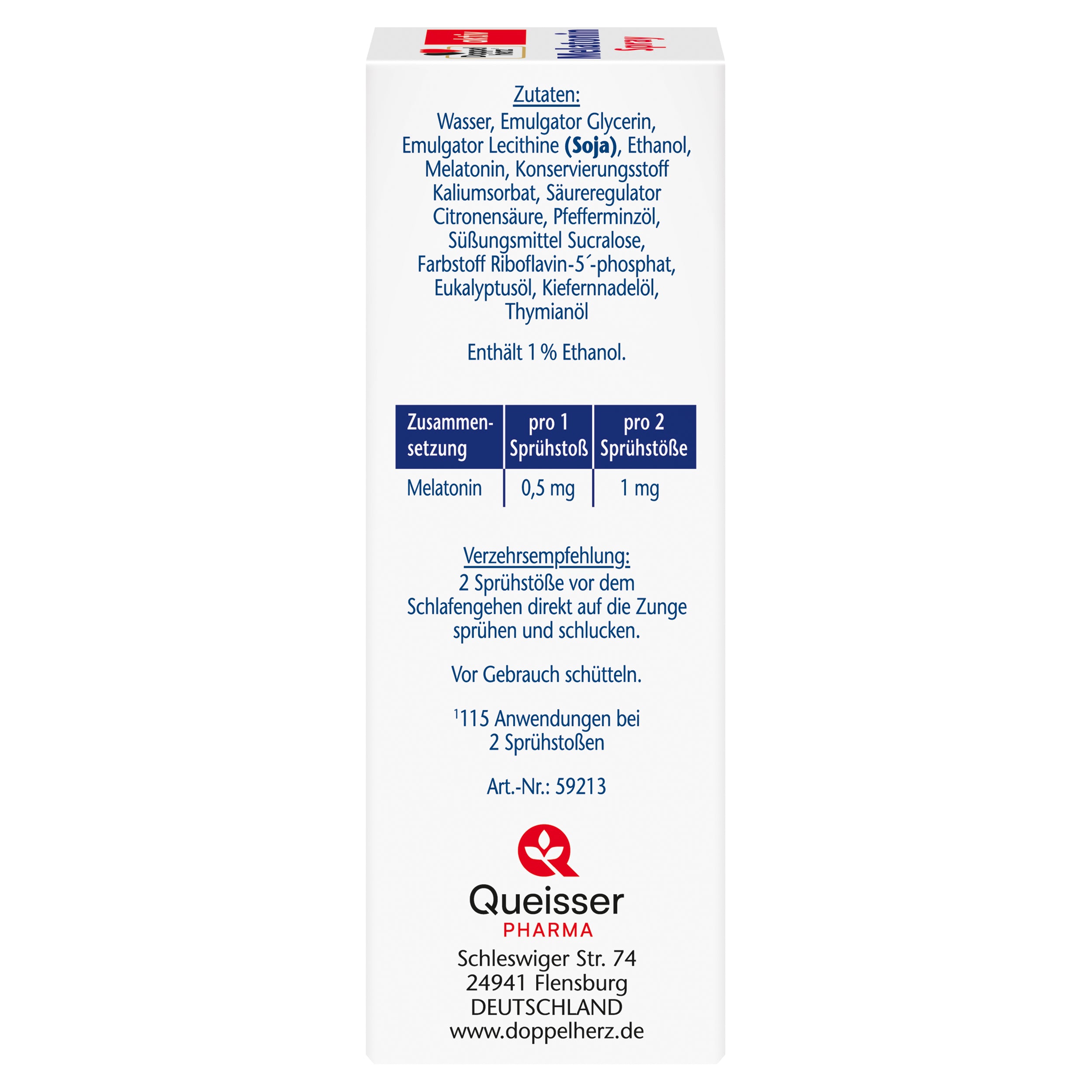 Melatonin Spray (30ml)