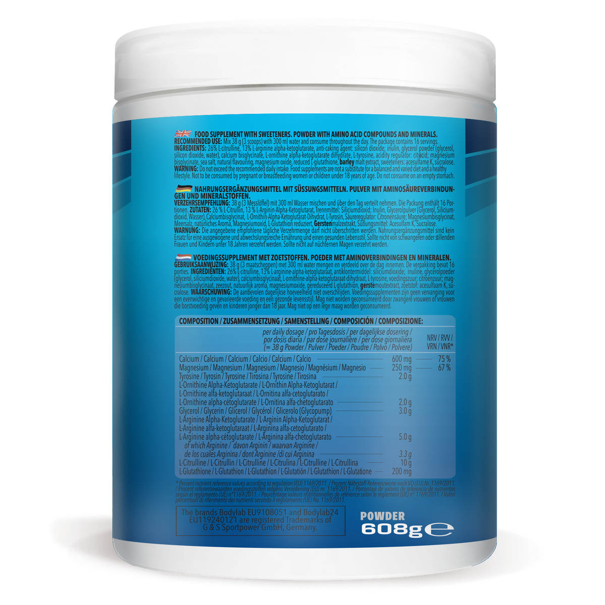 Pre Workout Alpha Mode Cola (608g)