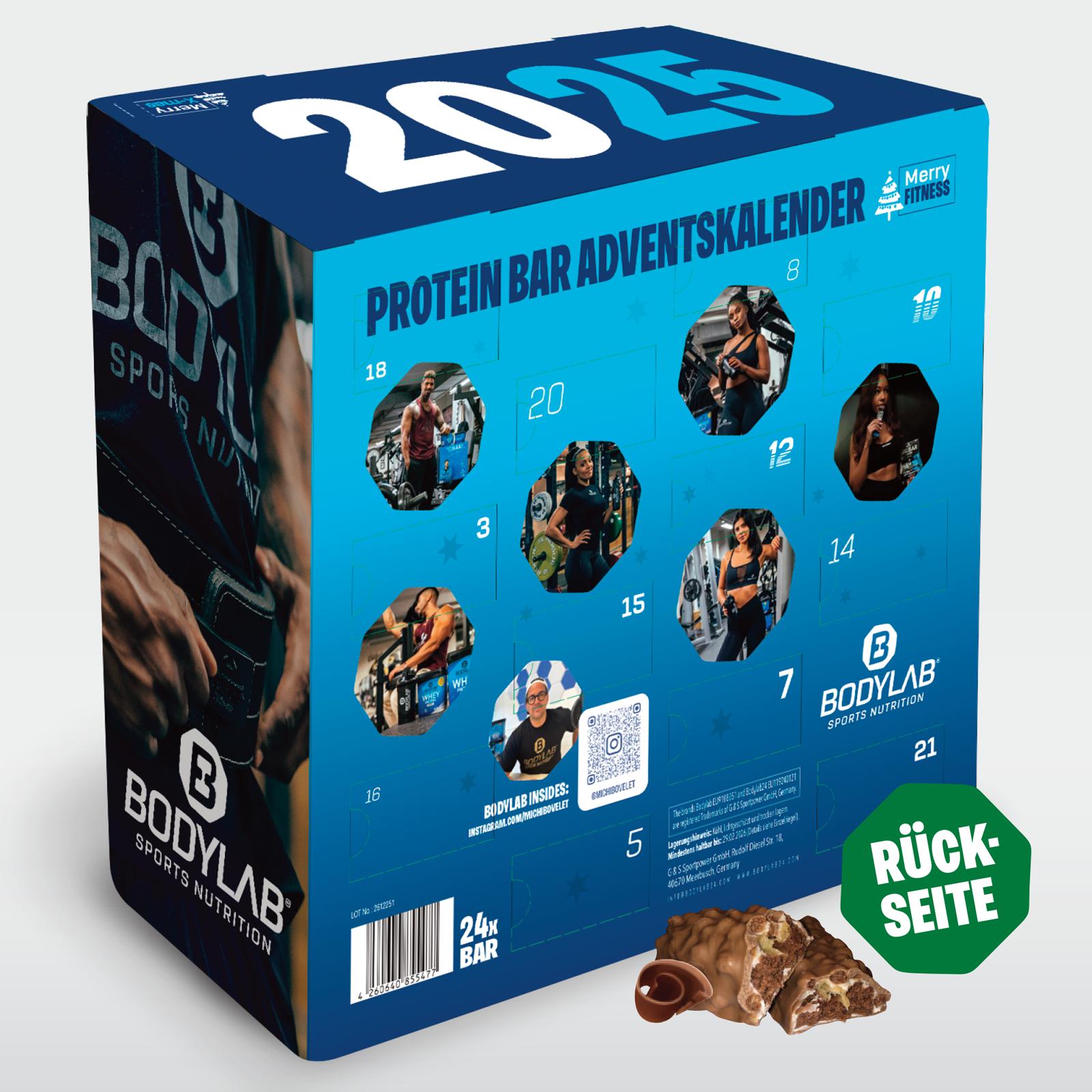 BODYLAB Riegel Adventskalender