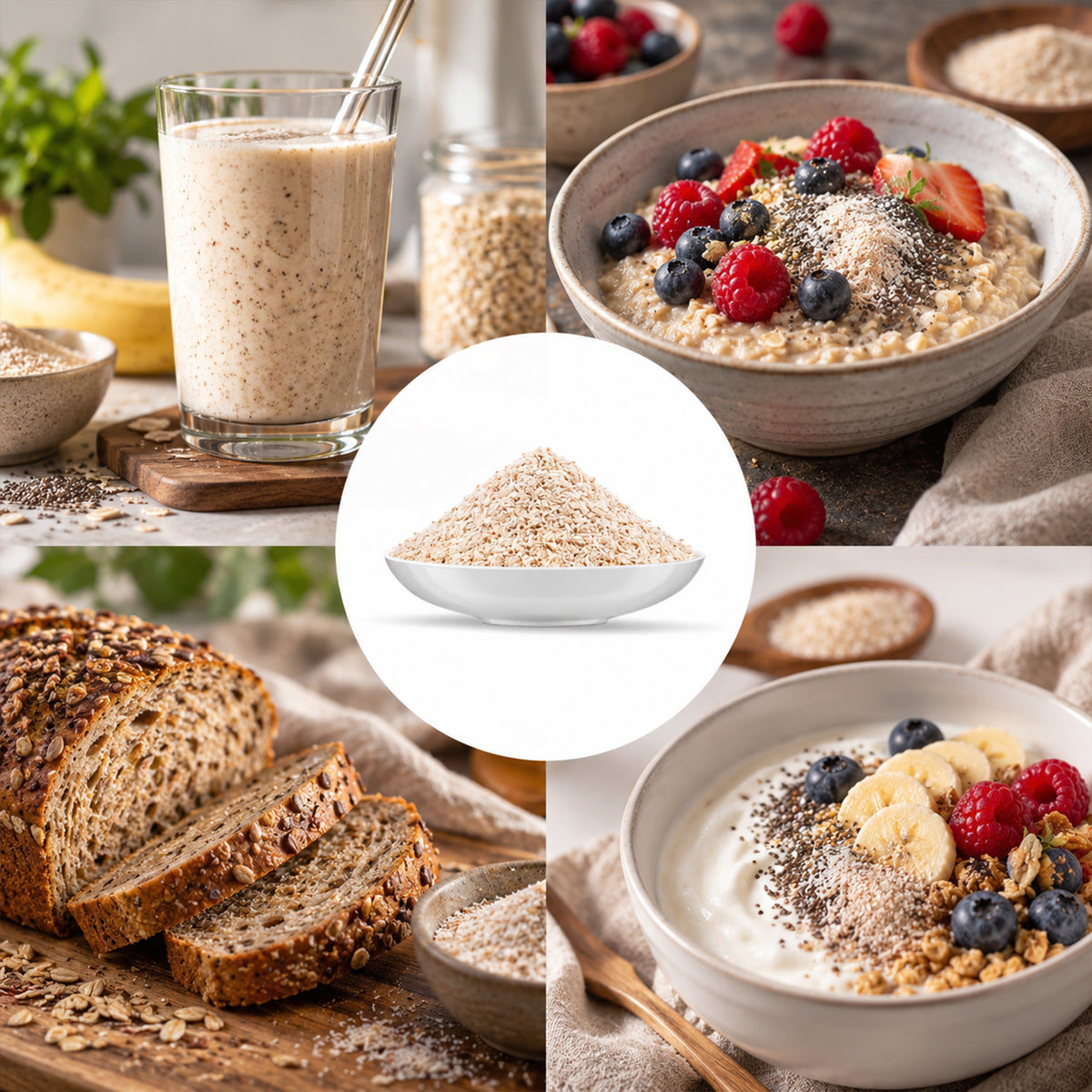 Bio Flohsamenschalen (1000g) – BODYLAB