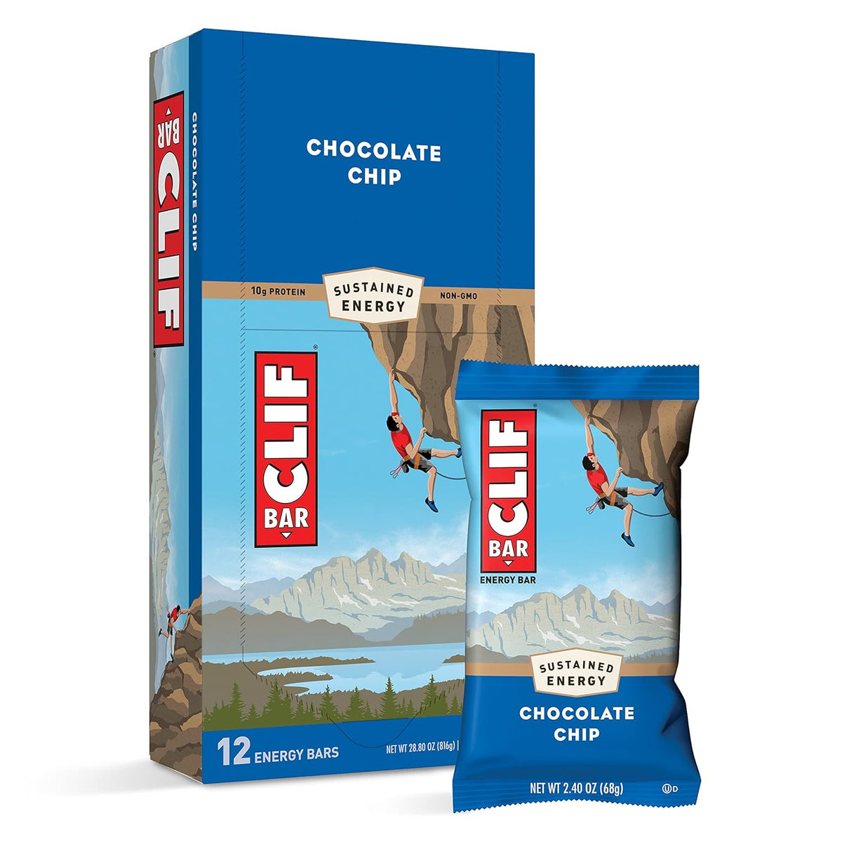 Clif Bar (12x68g) - Chocolate Chip