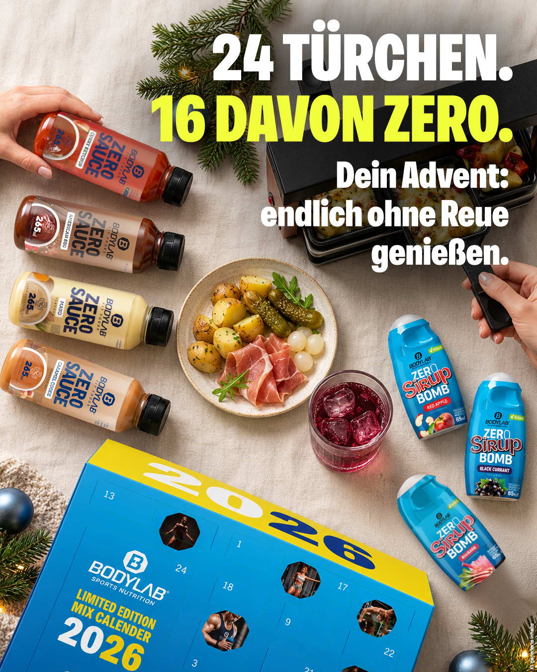 Advents-Deal: Mix Adventskalender + GRATIS Whey