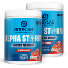 2 x Alpha Storm - OXYSTORM® Pre Workout Blood Orange (je 500g)