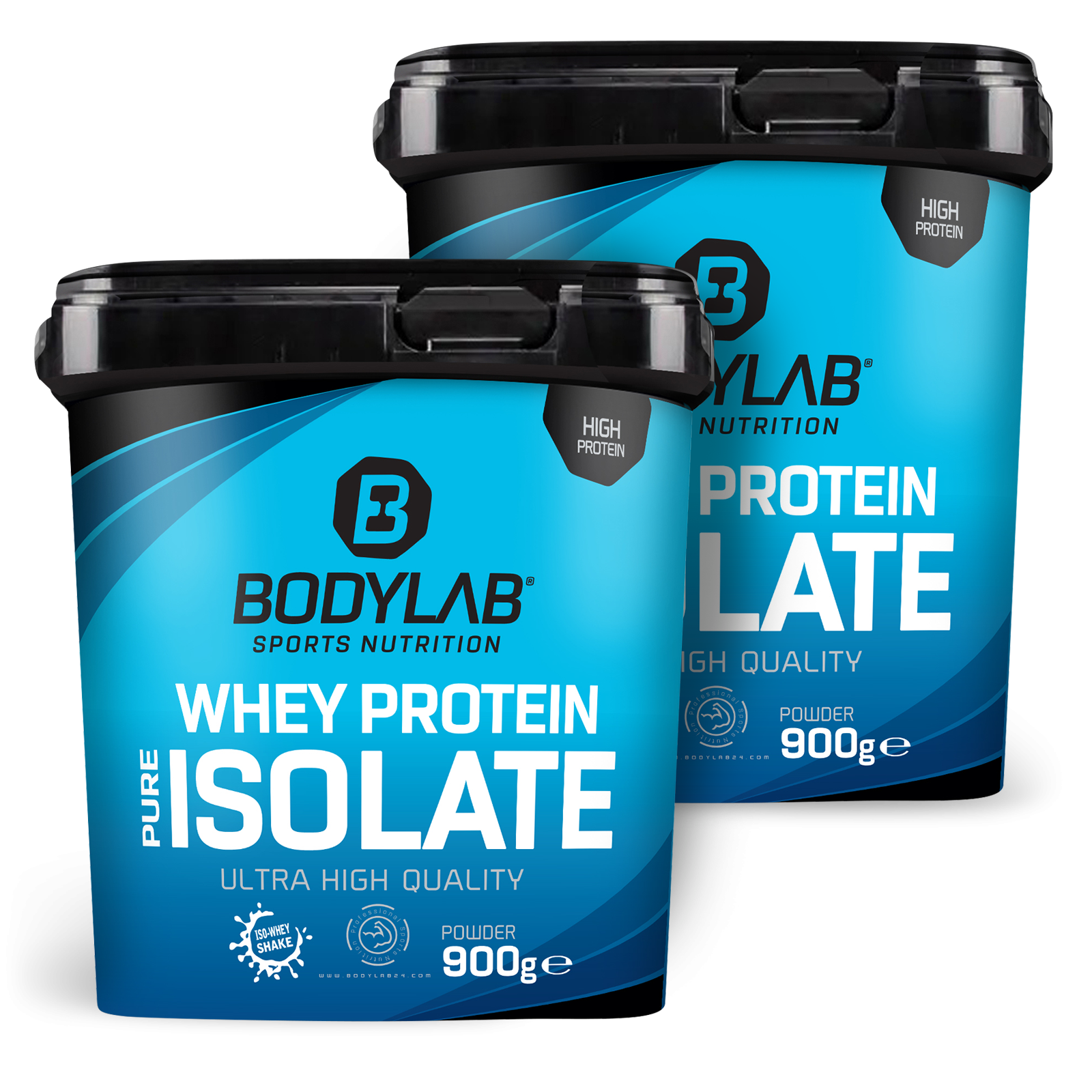 2 x Whey Protein Isolat (900g)