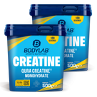 2 x QURA Creatine™ Monohydrate (500g)
