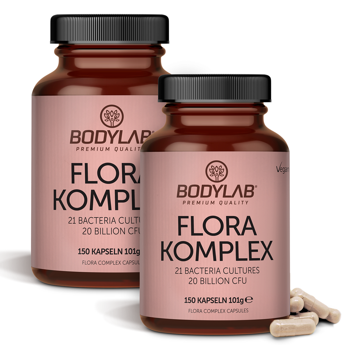 2 x Flora Complex / Komplex (2 x 150 Kapseln)