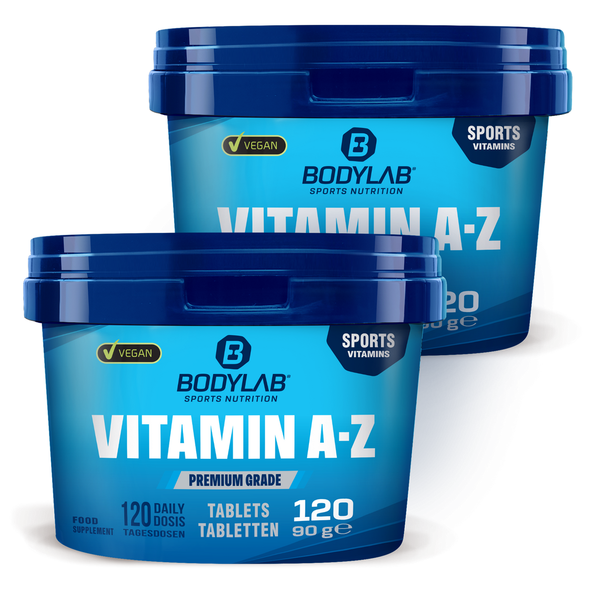 2 x Vitamin A-Z (je 120 Tabletten)