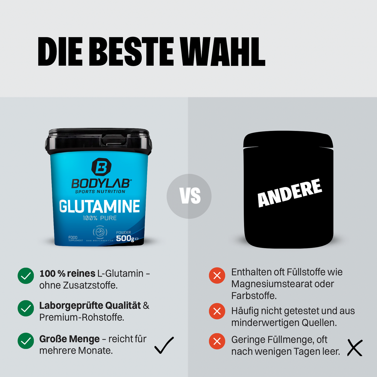 Glutamin Powder (500g)