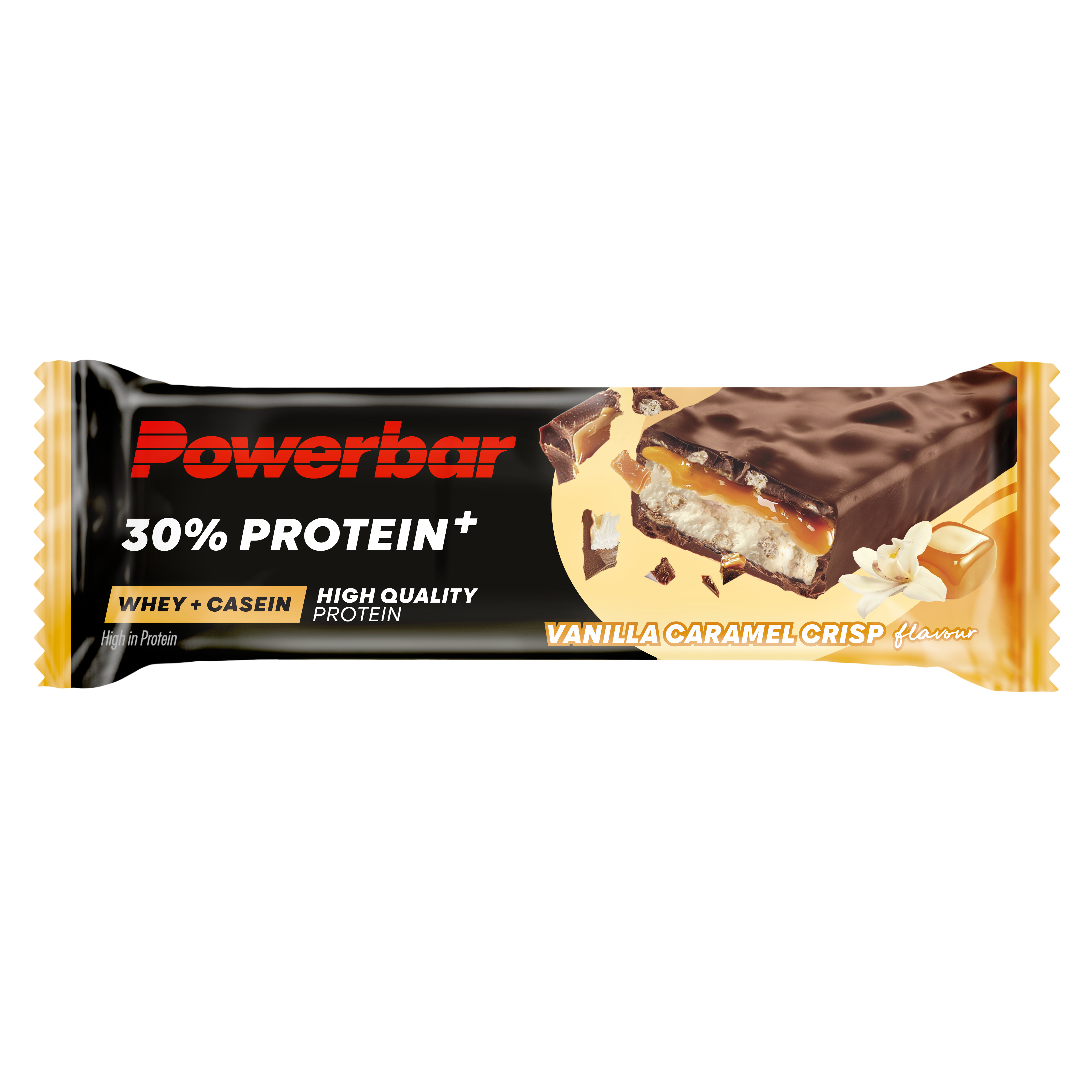 30% Protein+ Bar (15x55g) Vanilla Caramel Crisp