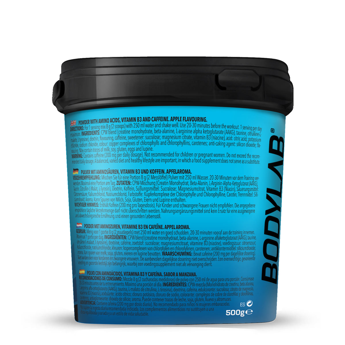 Concentrated Pre Workout (500g) Grüner Apfel